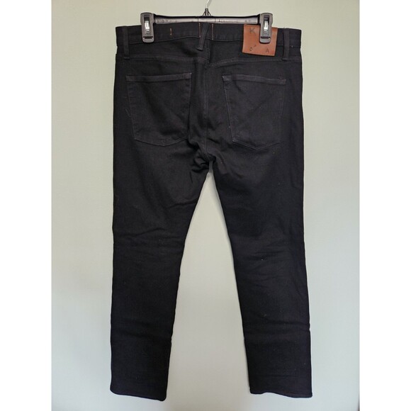 Kato By Hiroshi Kato The Pen Slim 4 Way Jeans 32 X 30 Black Raw Denim - Picture 4 of 8